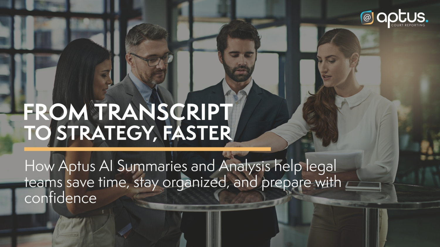 Legal team using AI to organize deposition testimony