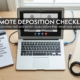 Remote depositions are here to stay, but small technical issues can derail even the best-prepared team. This guide covers simple, proven steps to avoid